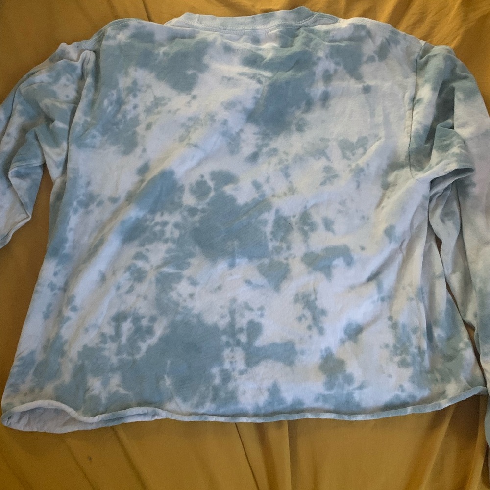 Disney tie-dye crop top size medium
